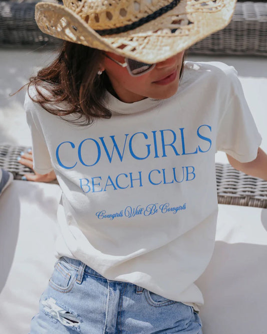 COWGIRLS BEACH CLUB T-SHIRT