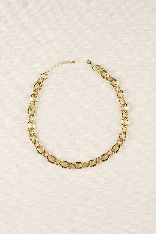 BOLD CHAIN GOLD NECKLACE