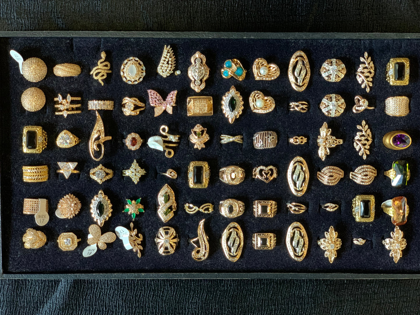 Various Gold Rings